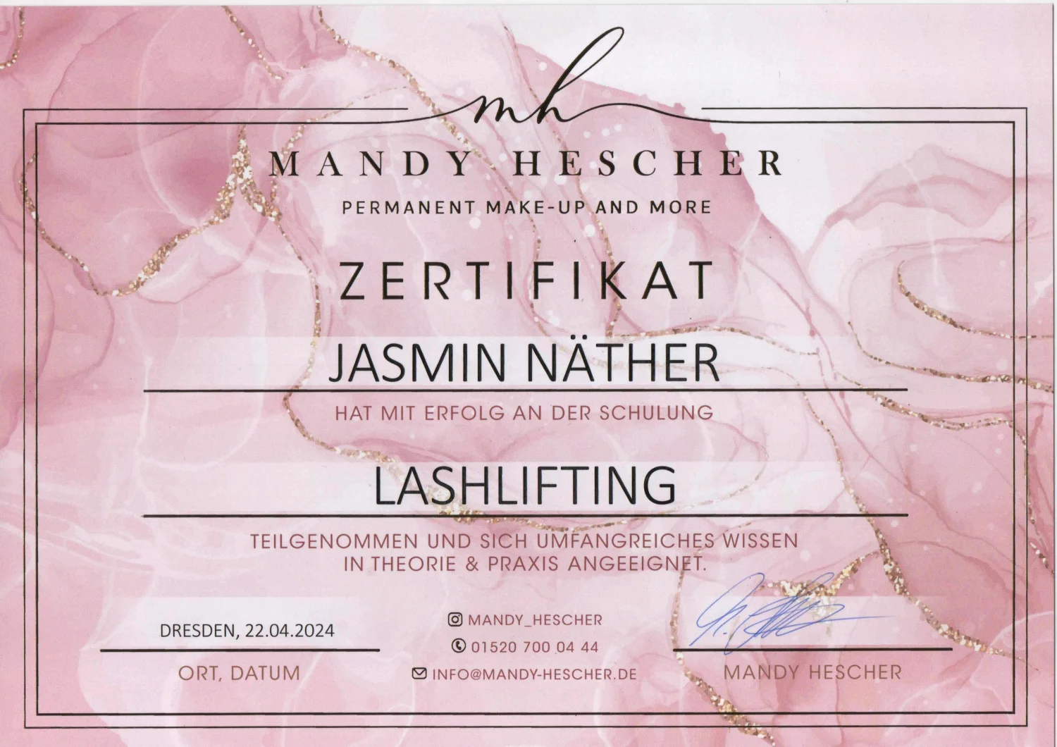 Leistungen von Permanent Make up Zittau